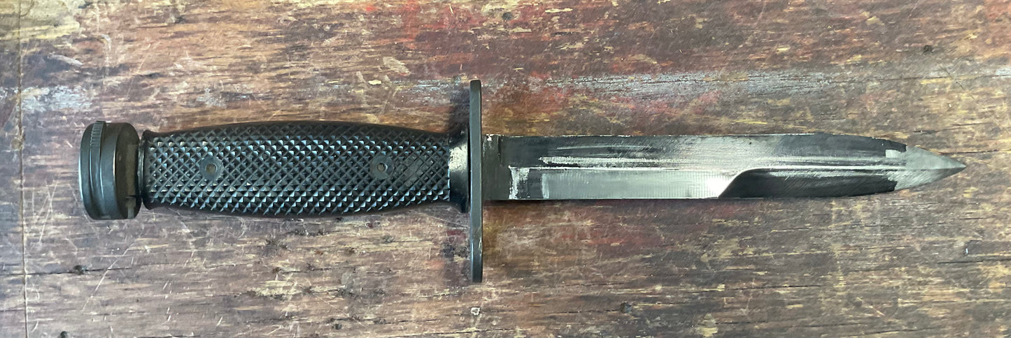 Korean War Personalized/Trench Art Bayonet