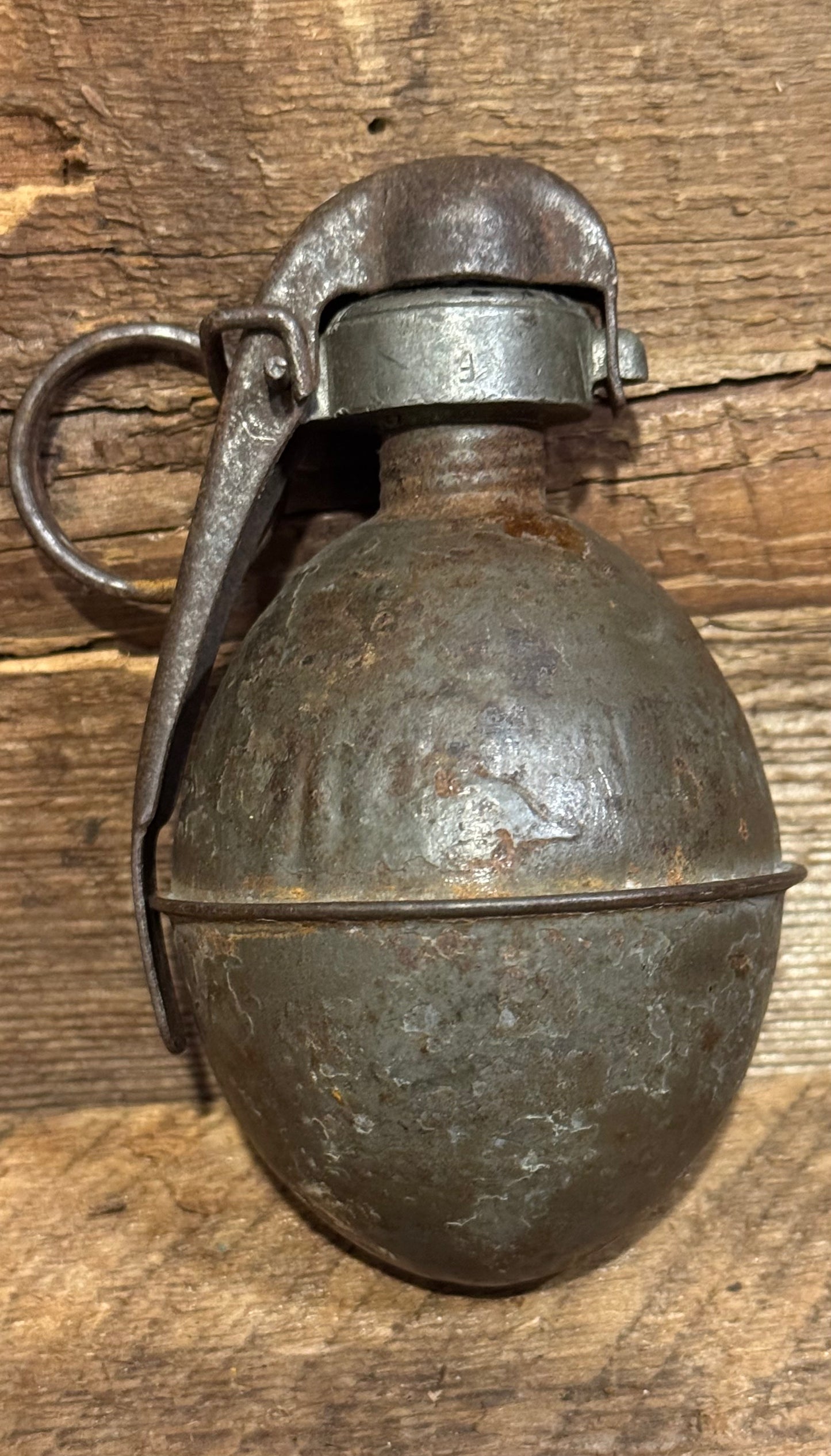French WWI Egg Grenade Inert