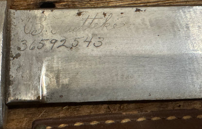 WWII Theatre Knife-Large Named!