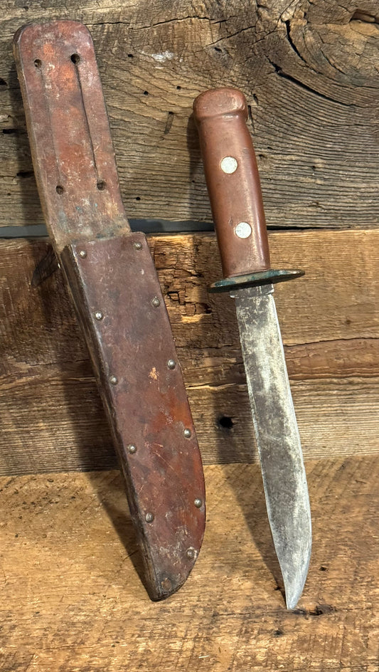 WWII Theatre Knife-Wooden Handle
