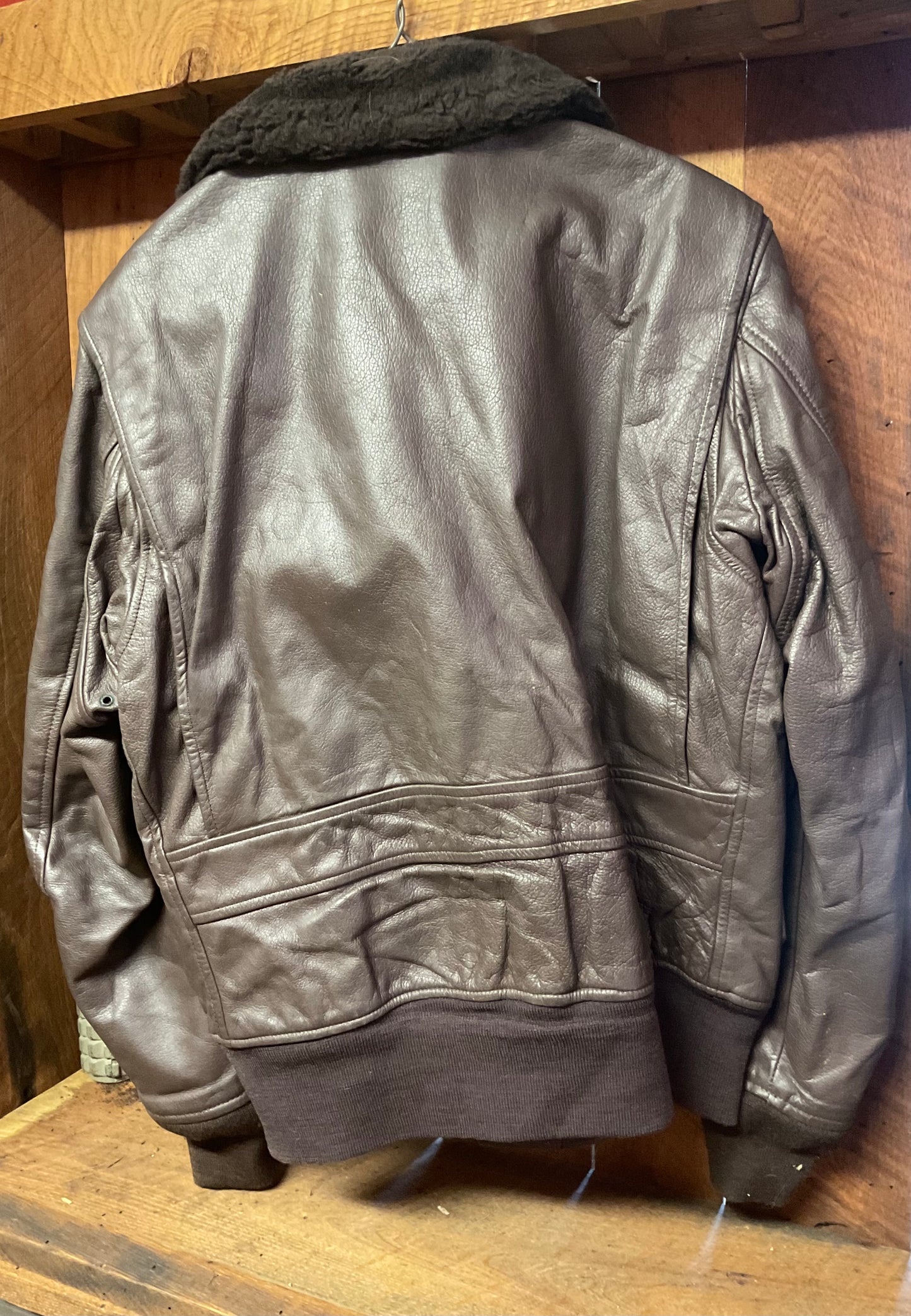 1975 U.S. Navy G1 Leather Flight Jacket