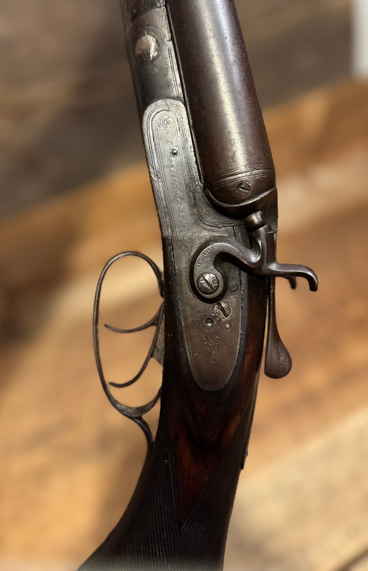 W Richard 12 Ga SxS-Antique!