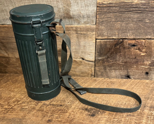 German WWII Gas Mask Canister