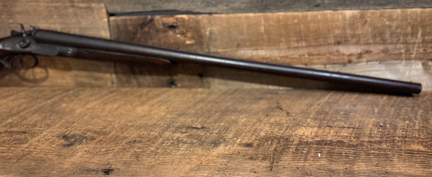 W Rihad W Richard 12 Ga SxS-Antique! – Whiskey Rebellion Antiques