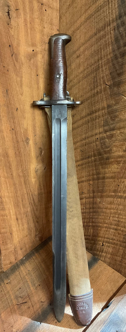 Exceptional M1905 Bayonet and M1910 Scabbard