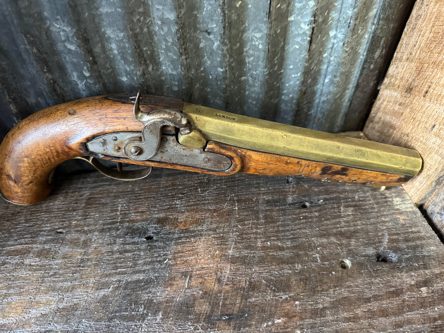 Sharpe, London Percussion Pistol 1835–1850