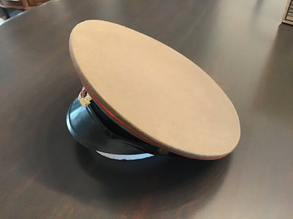 ORIGINAL SOVIET RED ARMY M35 VISOR CAP – SIZE 57 – NAMED EXAMPLE – KIEV MANUFACTURE