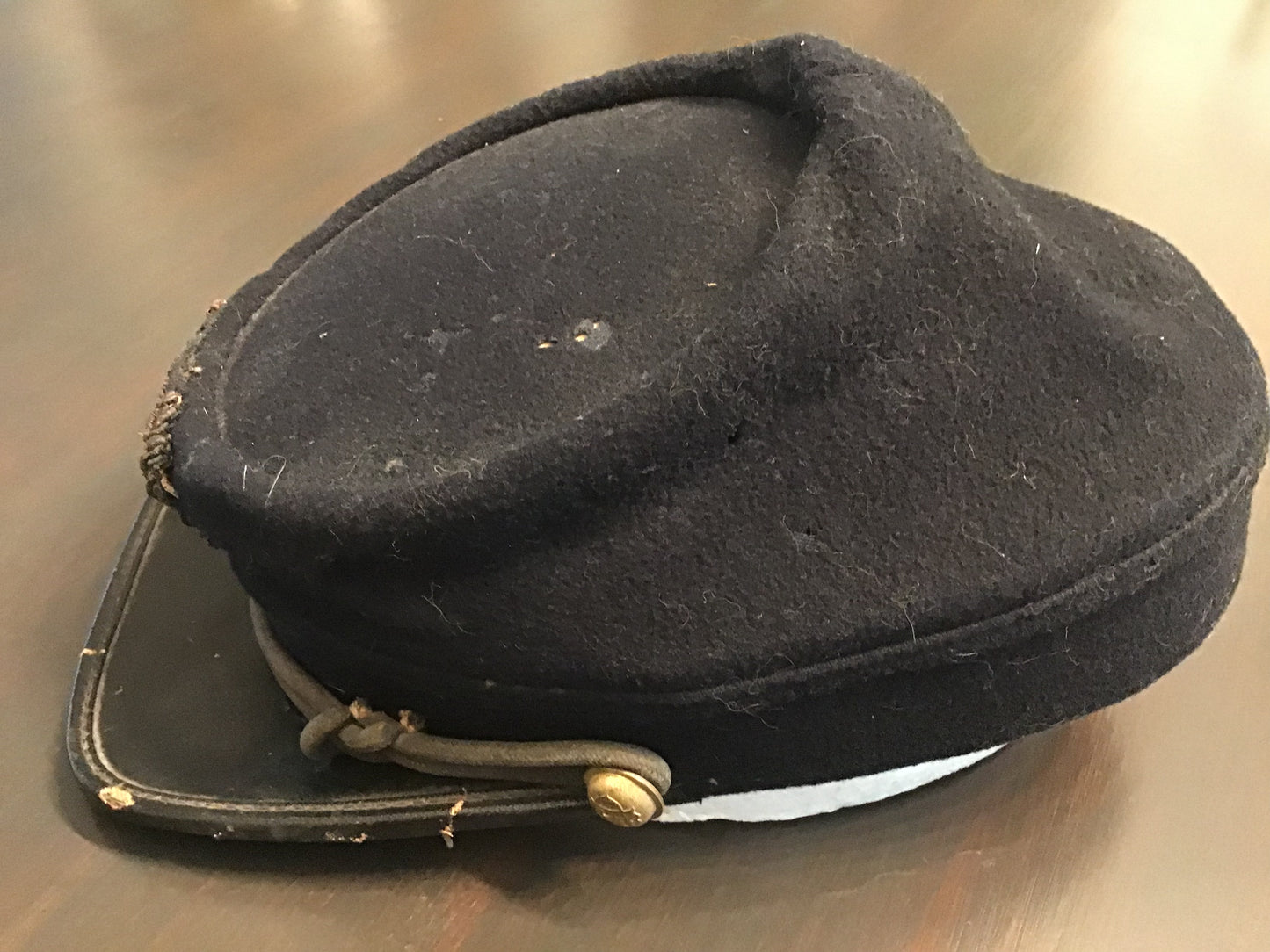 Antique GAR Post 527 Grand Army Republic Civil War Veteran Uniform Kepi Cap Hat