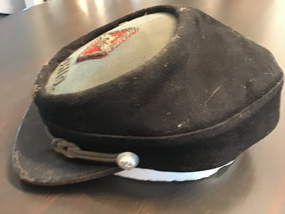 Vintage Ohio Civil War Style Reunion Veteran Kepi Cap Hat Fraternal Military