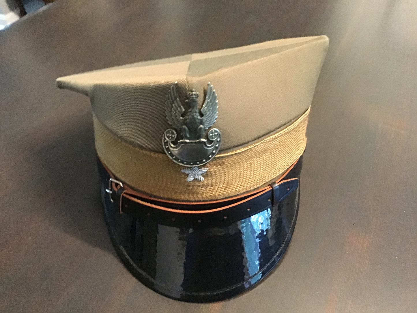Original Polish Military Dress Service Cap Hat Size 56 INTERMAG 2011 Eagle