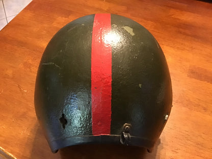 Vietnam War US Army T56 CVC Tanker Helmet “BAD CZECH” Named Painted Crewman Helmet