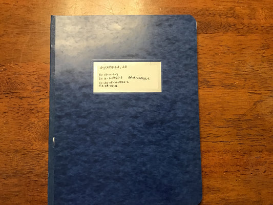 WWII AN/APQ-2A Radar Equipment Manual Lot 1943-44 Restricted AAF Technical Orders