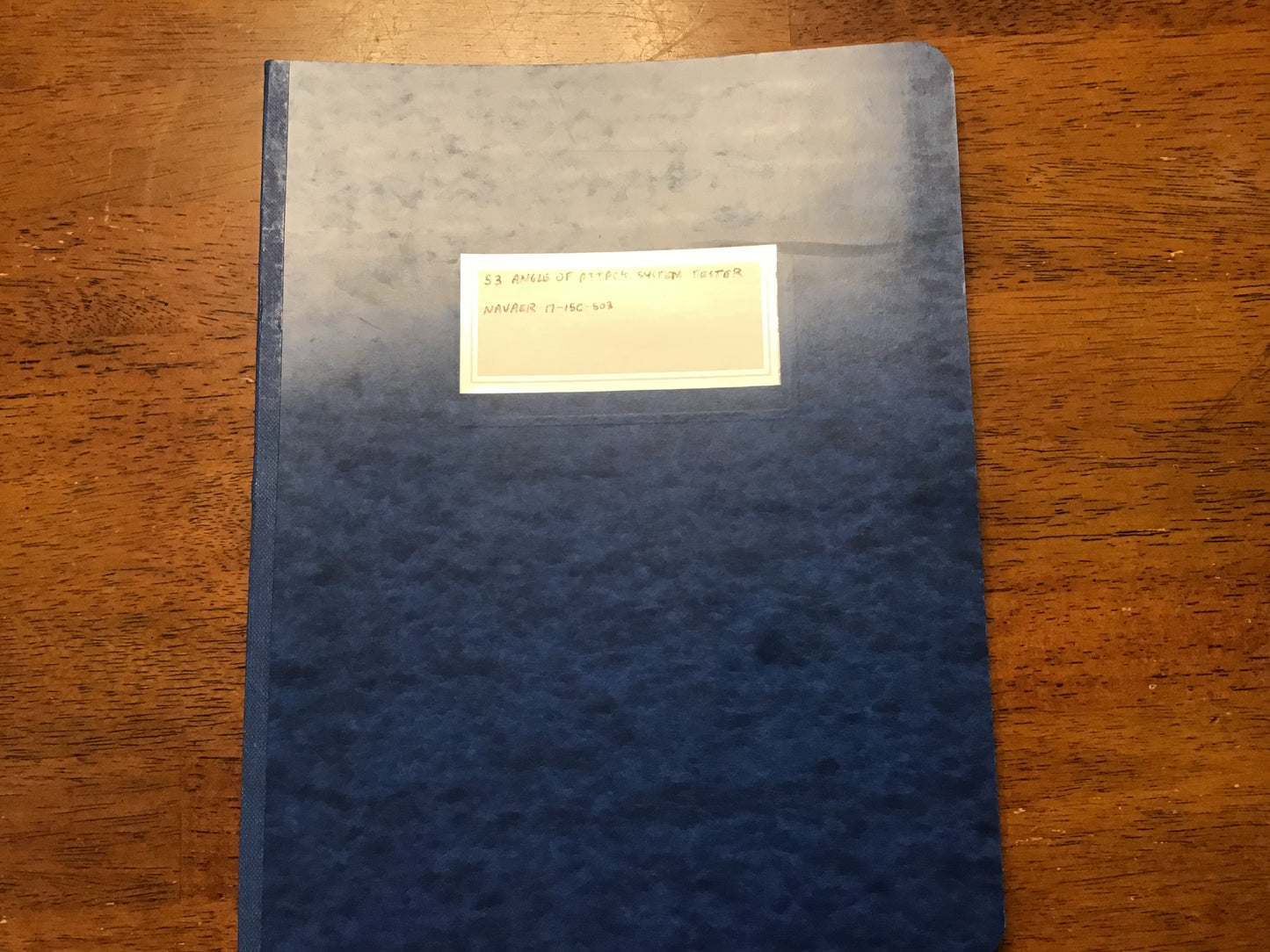 Original 1953 U.S. Navy Bureau of Aeronautics technical manual.