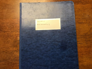 Original 1953 AN/UPM-41 Radar Test Set Service Instructions & Parts Breakdown Manual Restricted