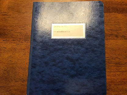 Original 1947 AN/APG-15-T1 Radar Training Set Maintenance Instructions & Parts Catalog Manual