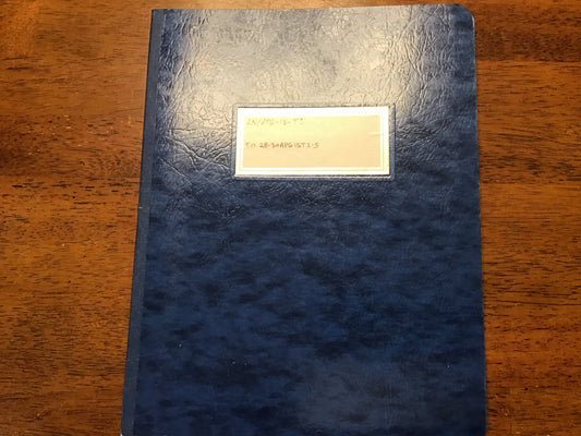 Original 1947 AN/APG-15-T1 Radar Training Set Maintenance Instructions & Parts Catalog Manual