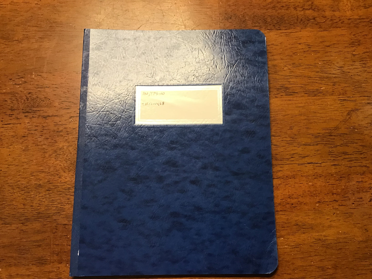 WWII TM 11-1468 Radar Set AN/TPS-10 Preventive Maintenance Manual 1944