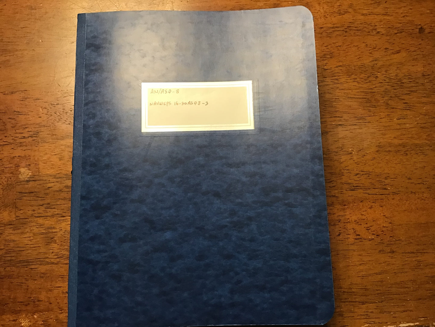 Vintage NAVWEPS AN/ASQ-8 Detecting Set Maintenance Manual 1955 Declassified Military Aviation