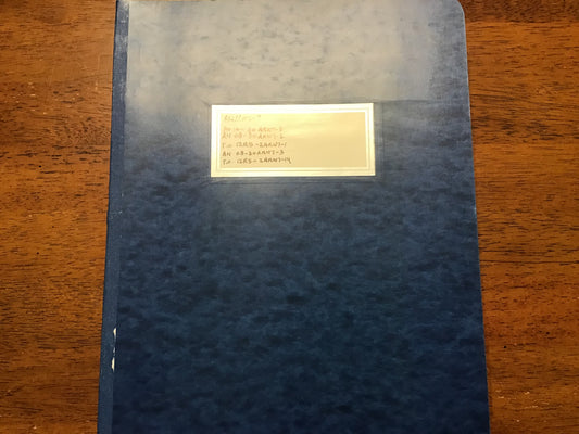 WWII USAAF Radio Compass AN/ARN-7 Technical Manual Binder B-24 Aviation 1944-1955