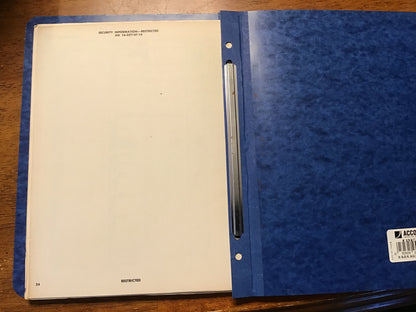 Vintage 1953-1957 USAF AN/APT-9 Radar Transmitter Technical Order Manual Lot