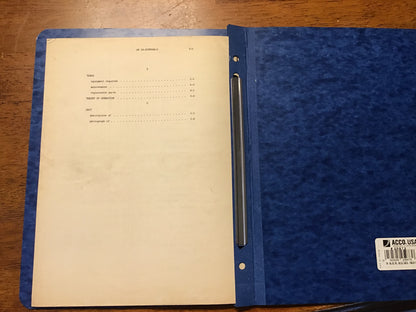 Vintage 1949 TS-509/UR Field Strength Meter Maintenance Manual AN 16-35TS509-3 USAF