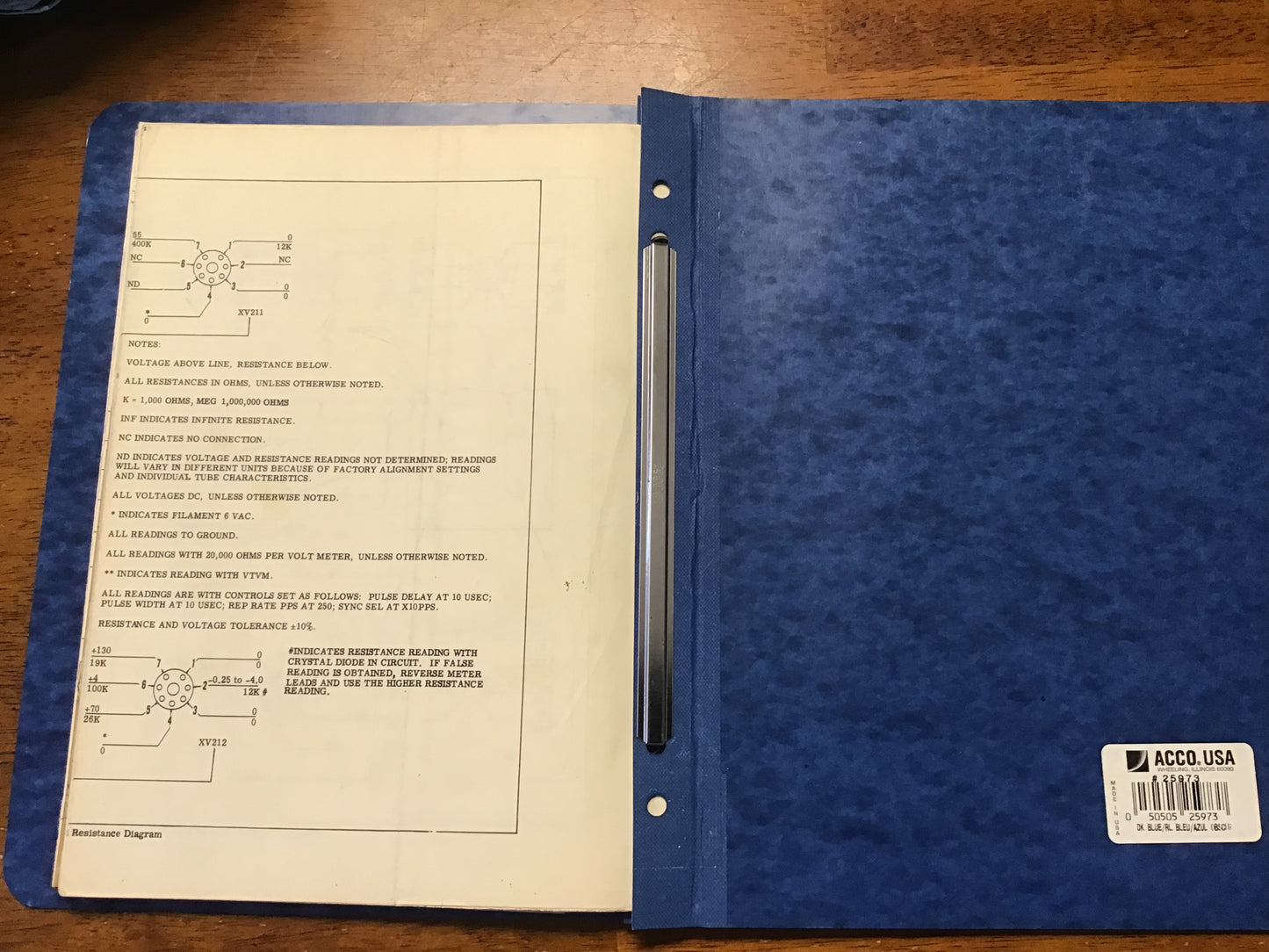Vintage USAF AN/USM-16 Signal Generator Service Instructions Manual T.O. 33A1-8-23-2
