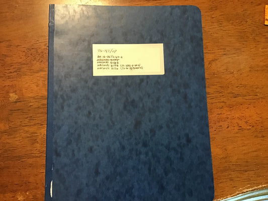 Vintage TS-147/UP Test Set Technical Manual Binder WWII Korean War Navy Air Force NAVSHIPS