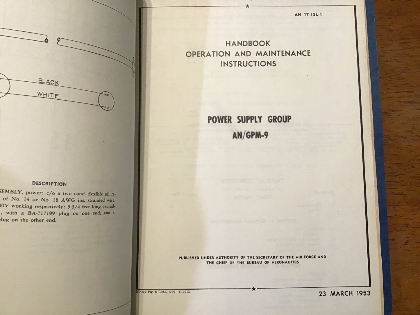 1953 AN/GPM-5 AN/GPM-7 AN/GPM-9 AN/GPM-10 AN/GPM-11 AN/GPM-13 AN/GSM-2 Manual