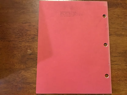WWII USAAF AN/APX-15 Radar Set Maintenance Manual T.O. 16-30APX15-2-M 1945 Original