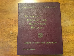 1965 NAVSHIPS Electronics Installation & Maintenance Book Electronic Circuits Navy