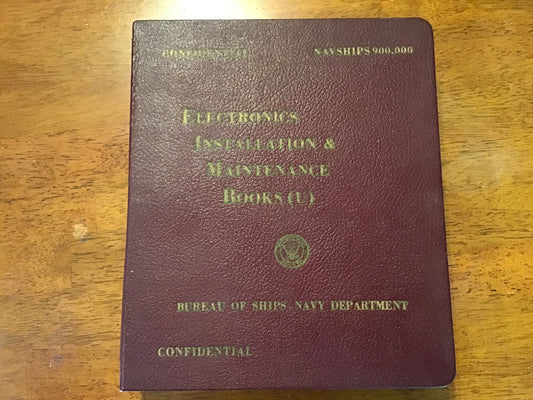 1965 NAVSHIPS Electronics Installation & Maintenance Book Electronic Circuits Navy