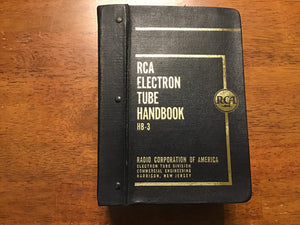 Vintage RCA Electron Tube Handbook HB-3 Technical Manual Phototubes Vacuum Tubes RCA