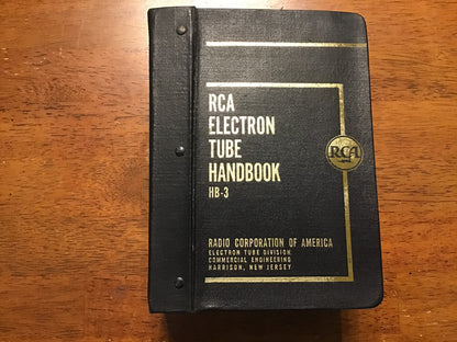 Vintage RCA Electron Tube Handbook HB-3 Technical Manual Phototubes Vacuum Tubes RCA