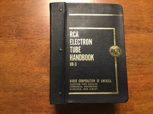 Vintage RCA Electron Tube Handbook HB-3 Technical Manual Phototubes Vacuum Tubes RCA