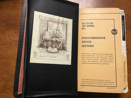 Vintage RCA Electron Tube Handbook HB-3 Technical Manual Phototubes Vacuum Tubes RCA
