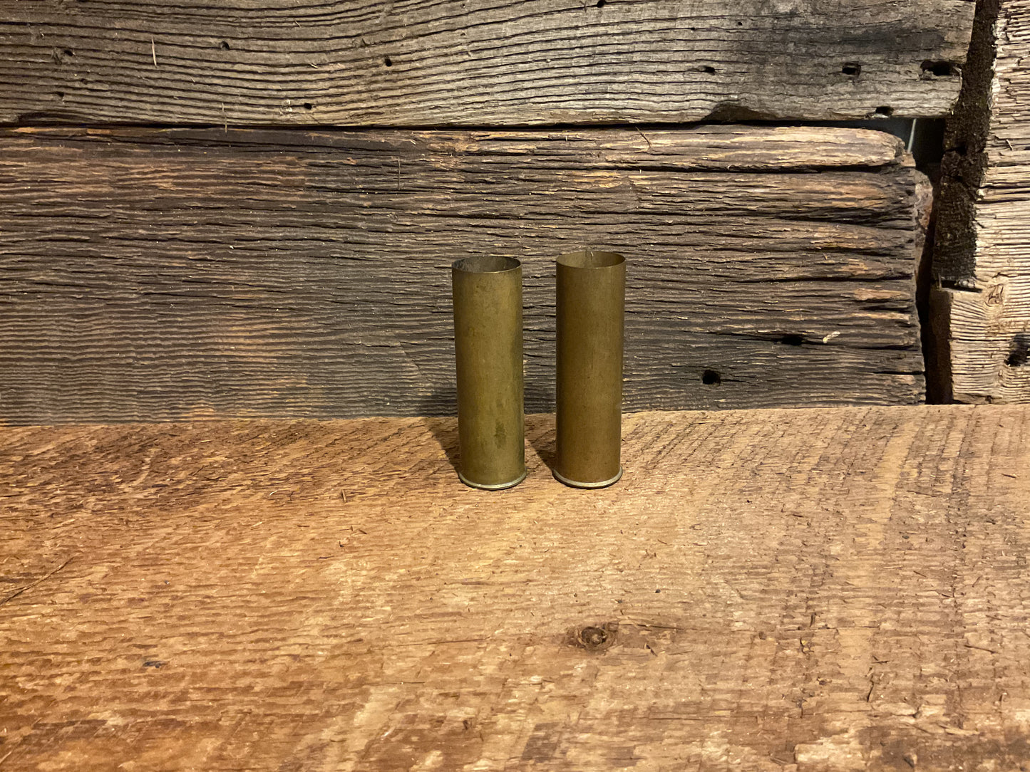 Vintage 10ga Brass shot shells