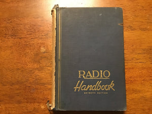 Radio Handbook 7th Edition Vintage Amateur Ham Radio Reference Book Editors & Engineers