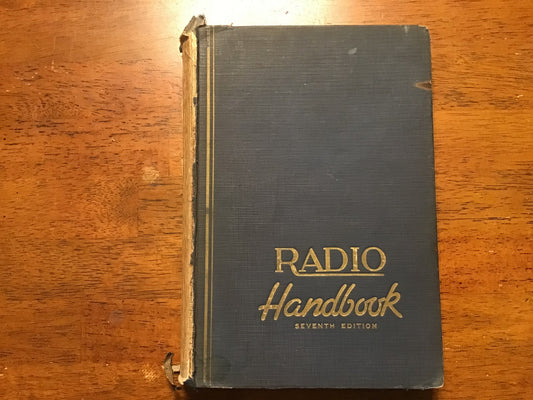 Radio Handbook 7th Edition Vintage Amateur Ham Radio Reference Book Editors & Engineers