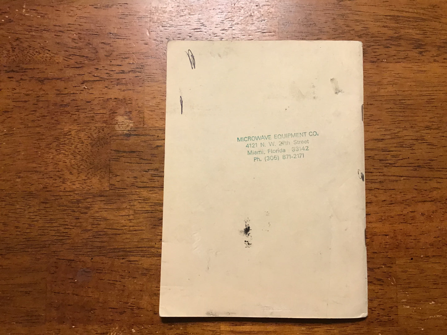 Vintage 1953 US Navy AN/URM-43A Radio Frequency Wattmeter Instruction Manual NAVSHIPS 91842