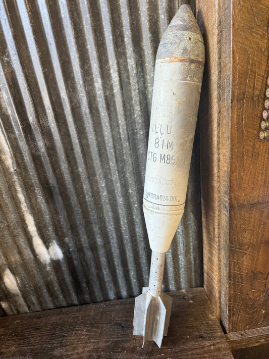 U.S. 81mm Illuminating Mortar Round