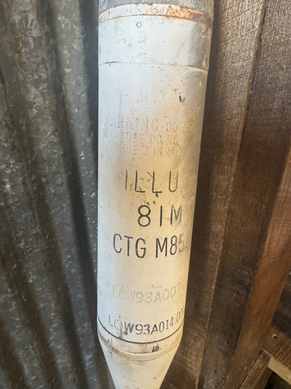 U.S. 81mm Illuminating Mortar Round