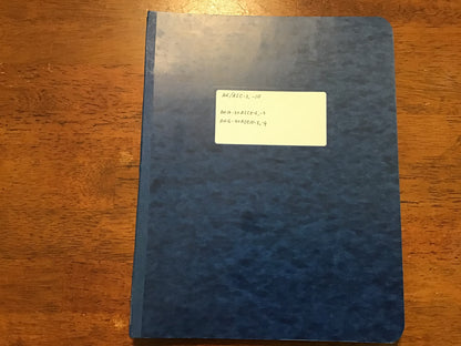 WWII AN/AIC-3 AN/AIC-10 Interphone Equipment Technical Manual Binder USAAF US Navy 1945