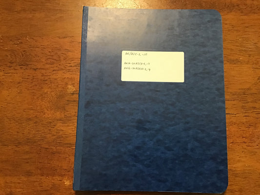 WWII AN/AIC-3 AN/AIC-10 Interphone Equipment Technical Manual Binder USAAF US Navy 1945