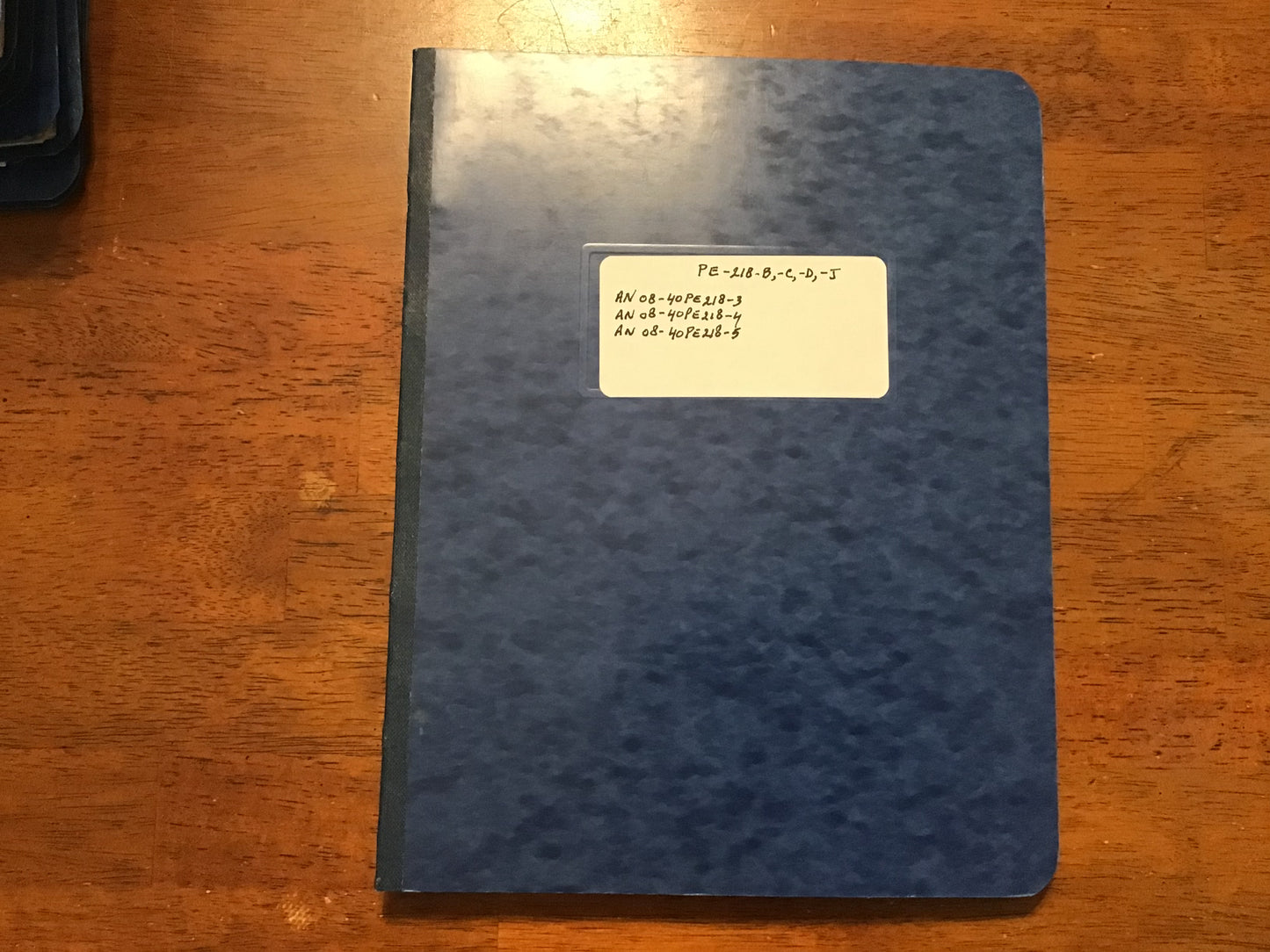 WWII PE-218 Inverter Unit Technical Manual Binder Set PE-218B C D E AN 08-40PE218