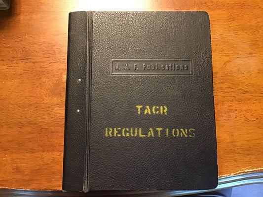 1951 USAF AN/CPN-4 Radar Set Maintenance Handbook TO 16-30CPN-4-3 Restricted AAF Binder