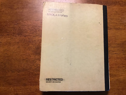 1952 AN/APA-5A Indicator Equipment Service Instructions Manual AN 16-30APA5-12 Radar