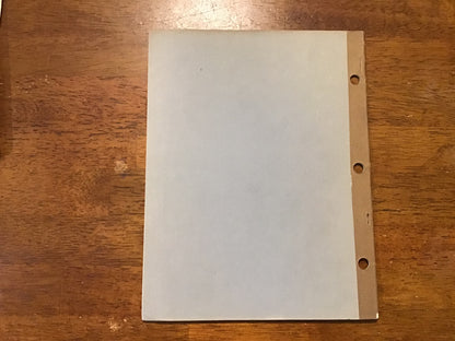 WWII Bendix RC-93-A Oscillator Test Equipment Maintenance Manual Restricted Signal Corps