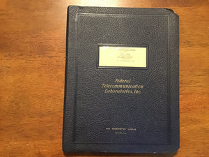 1950 US Coast Guard FTL-29A RF Equipment FTL-10B Microwave Link Manual