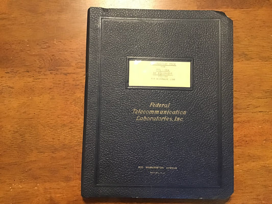 1950 US Coast Guard FTL-29A RF Equipment FTL-10B Microwave Link Manual