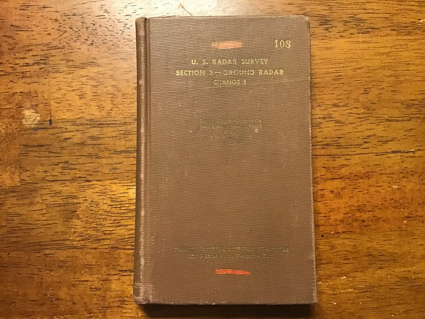 WWII U.S. Radar Survey Section 3 – Ground Radar (Change 1) Secret Manual – June 1, 1945
